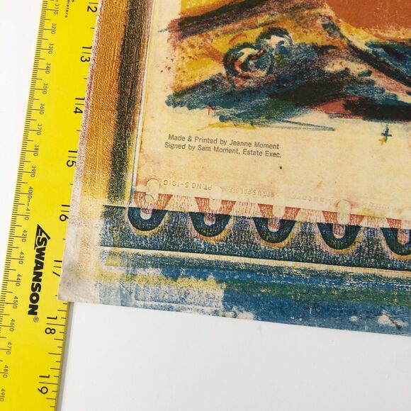 Jeanne Moment Art Print Reed College Oregon Still Life 1950 - Picture 5 of 15